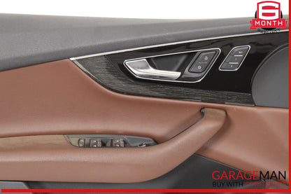 17-19 Audi Q7 Front Left Driver Side Interior Door Panel Trim OEM