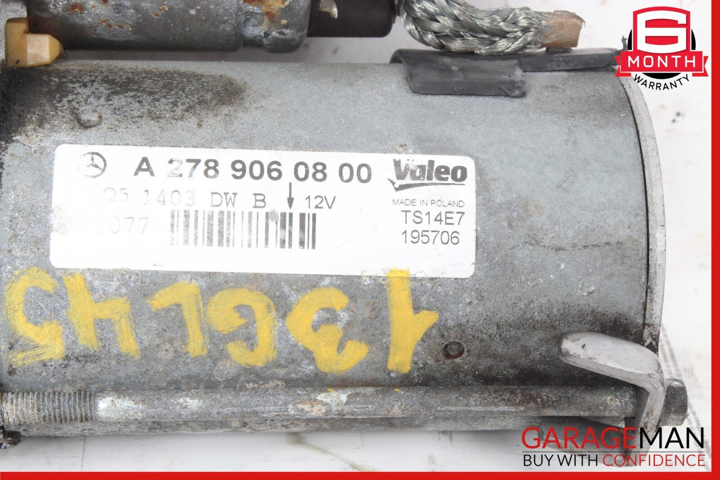 12-17 Mercedes X166 GL450 S550 CL550 E550 Engine Starter Motor 2789060800 OEM