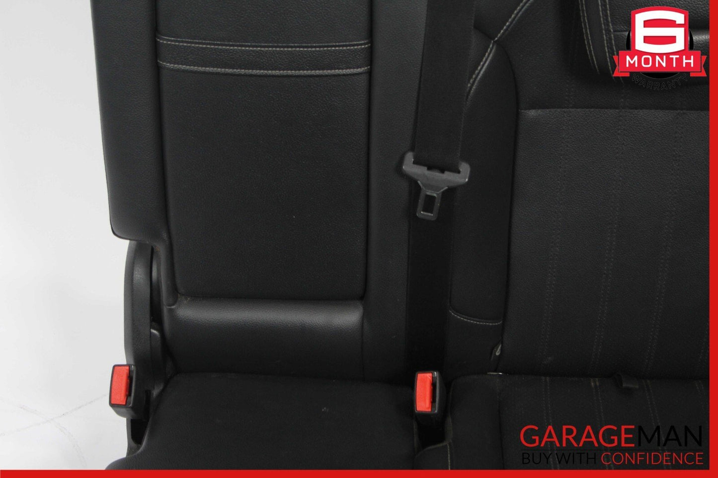 13-16 Mercedes X166 GL450 Rear Left Side Complete Seat Cushion Cover Assy Black