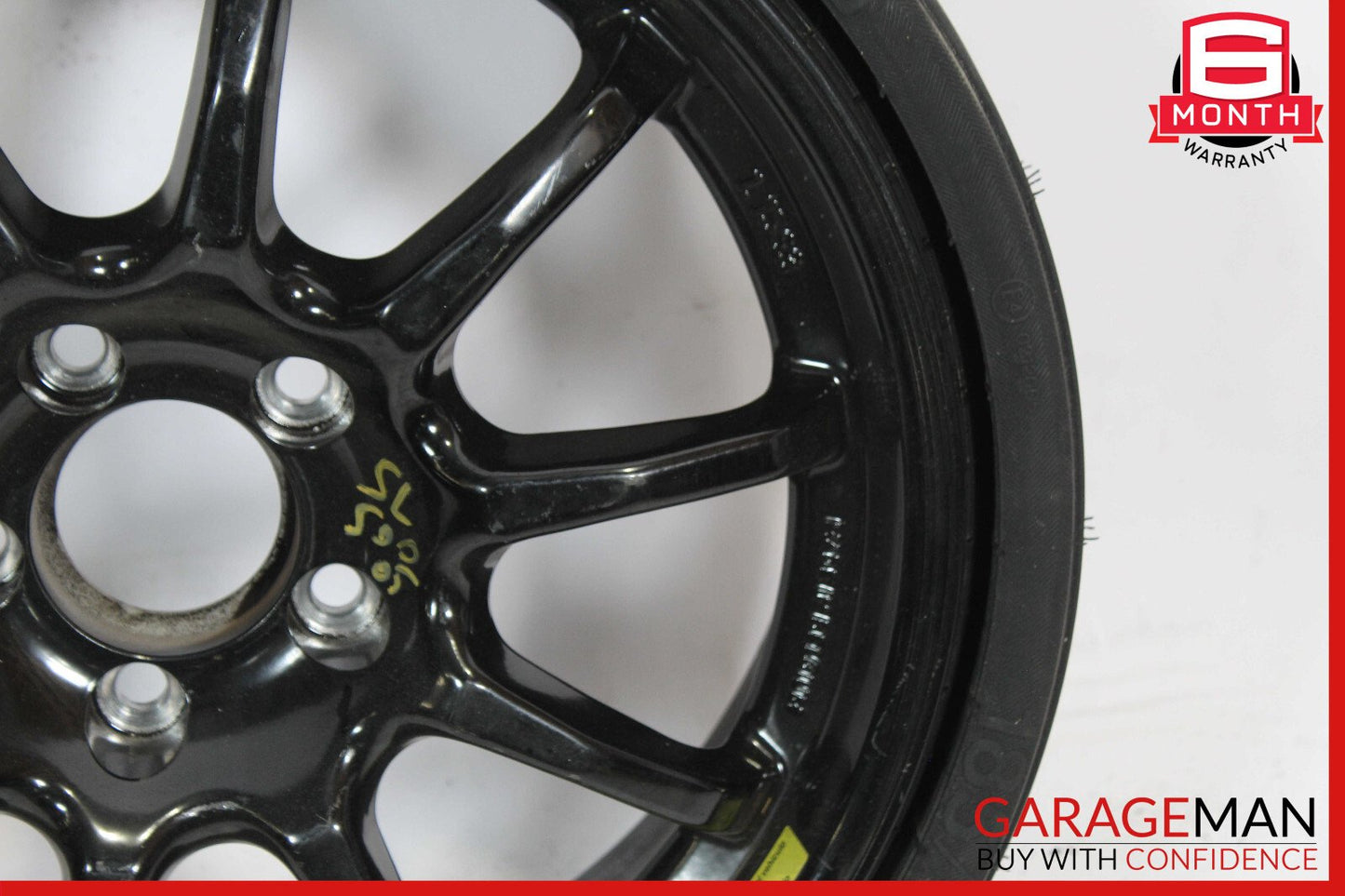 Mercedes R230 SL500 SL550 Emergency Spare Tire Wheel Donut Rim 17" 17 OEM