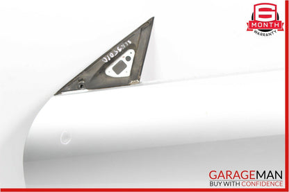 05-11 Mercedes R171 SLK350 Front Left Driver Side Exterior Door Panel Silver