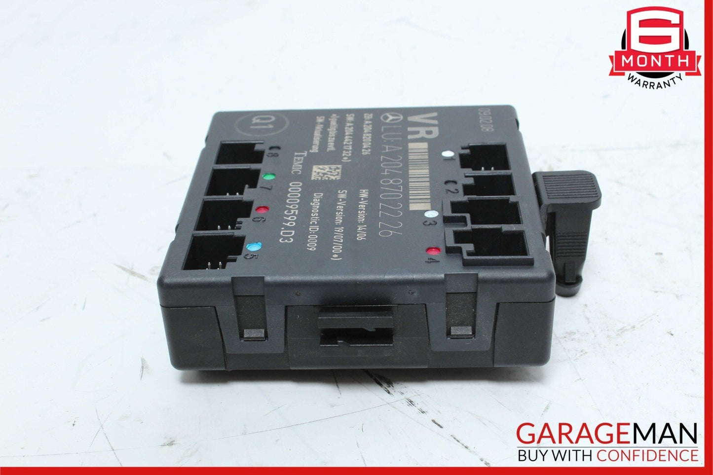 08-14 Mercedes W204 C350 Front Right Passenger Side Door Control Module Unit OEM