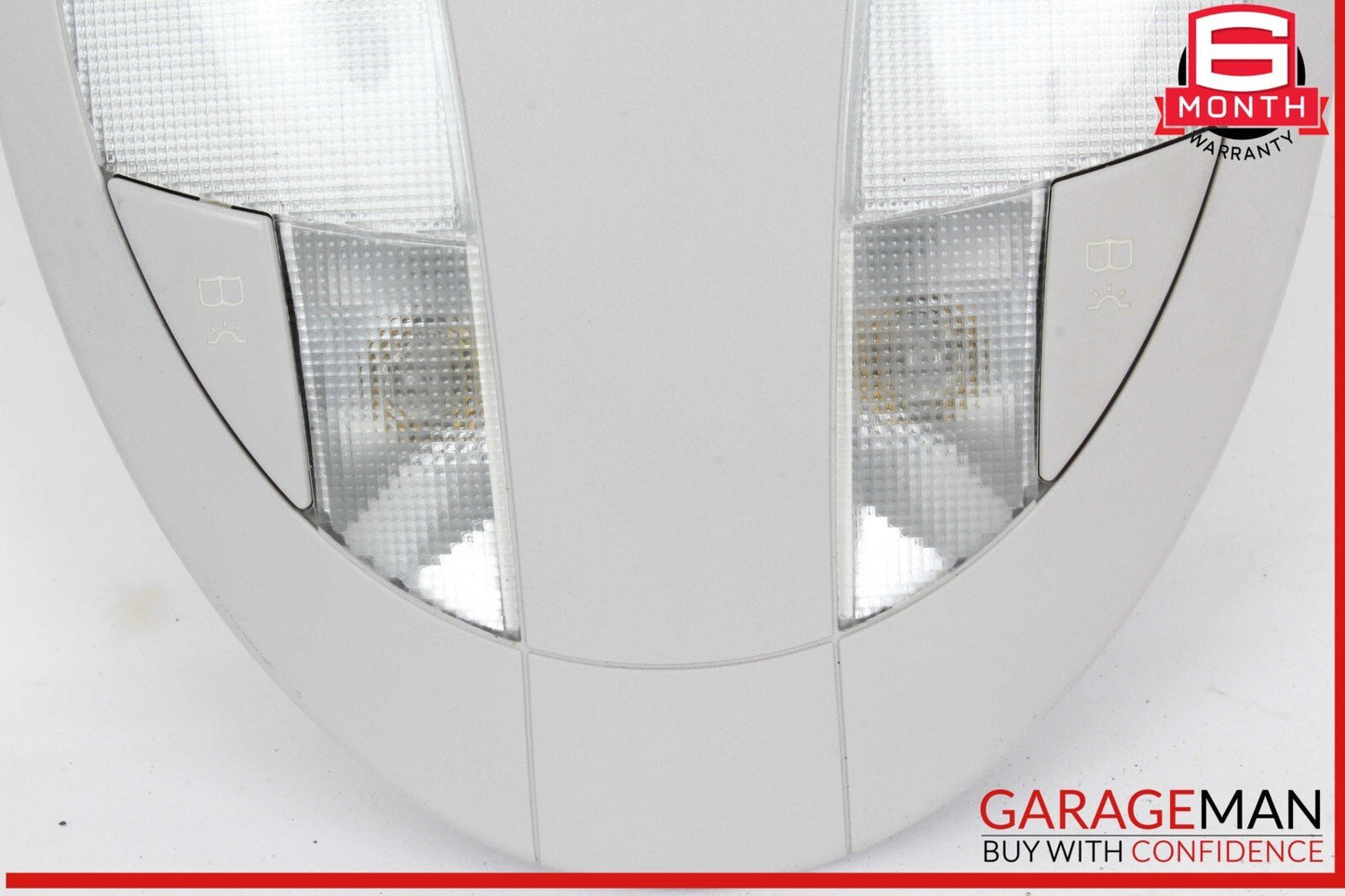 07-09 Mercedes W211 E350 E550 Rear Overhead Dome Light Gray 2118207301 OEM