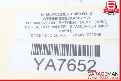 08-18 Mercedes W212 E350 SLK350 E400 Front Left Side Door Control Module Unit