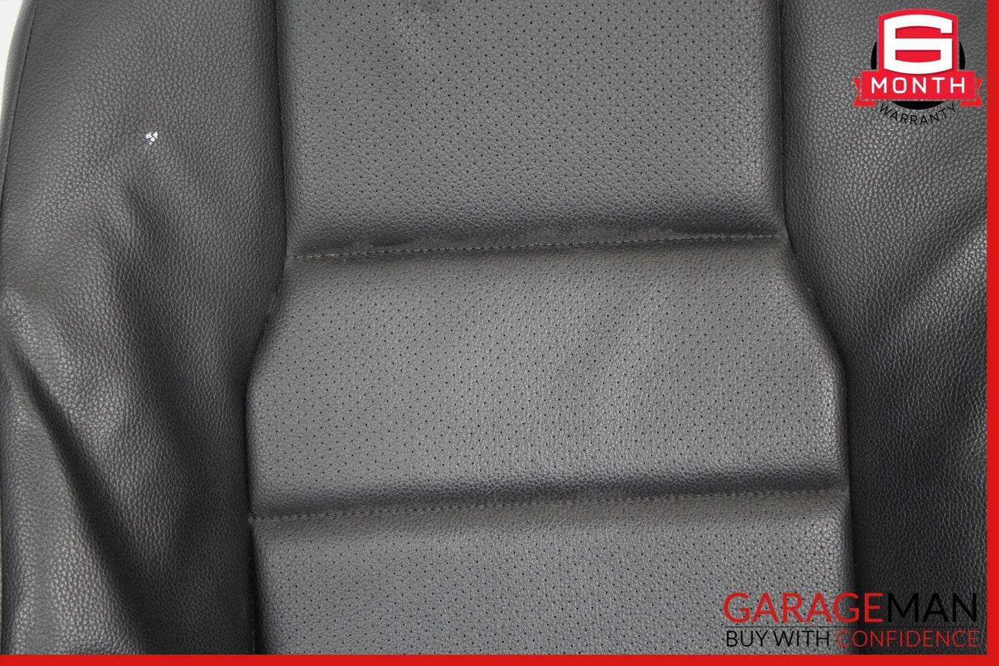 12-14 Mercedes W204 C250 C300 Front Right Top Upper Seat Cushion Cover Black OEM