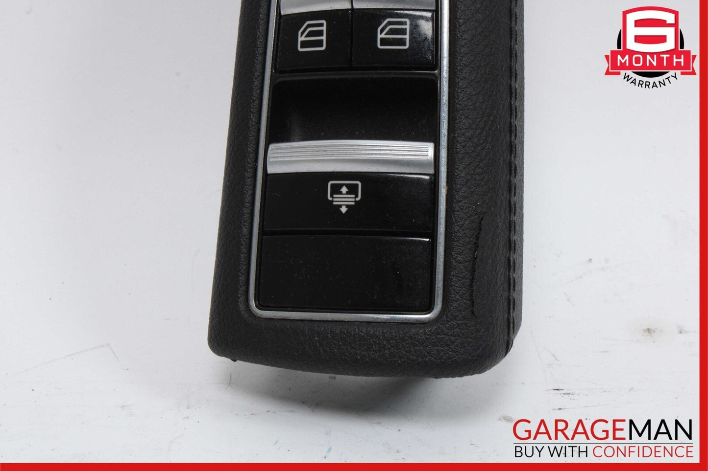 07-13 Mercede W221 S400 S550 Rear Left Side Window Control Switch Trim Black