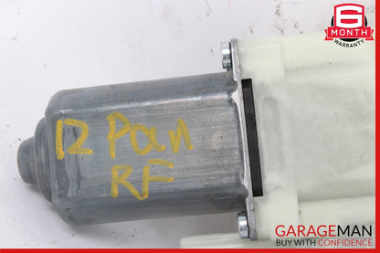 10-16 Porsche Panamera 970 Front Right Door Window Regulator Motor Unit OEM
