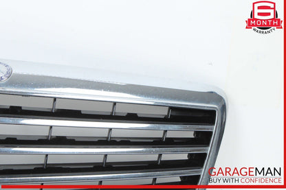 07-09 Mercedes W211 E350 E500 Front Center Bumper Grill Grille Trim Cover Panel