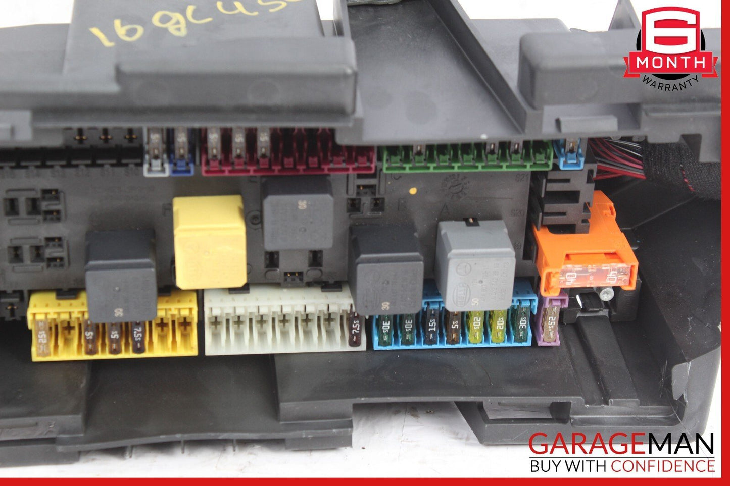 12-16 Mercedes X166 GL450 GL550 ML550 Rear Relay Fuse Box 1669063901 OEM