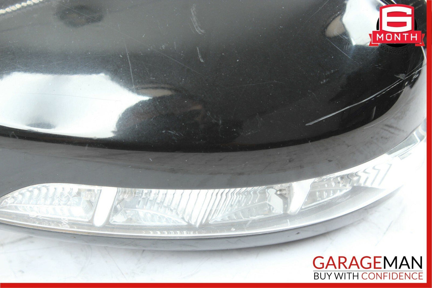 07-09 Mercedes W211 E350 E320 Front Left Side Mirror Door Rear View Black OEM