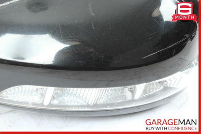07-09 Mercedes W211 E350 E320 Front Left Side Mirror Door Rear View Black OEM