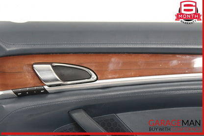 10-16 Porsche Panamera 970 Front Right Side Interior Door Panel Black OEM