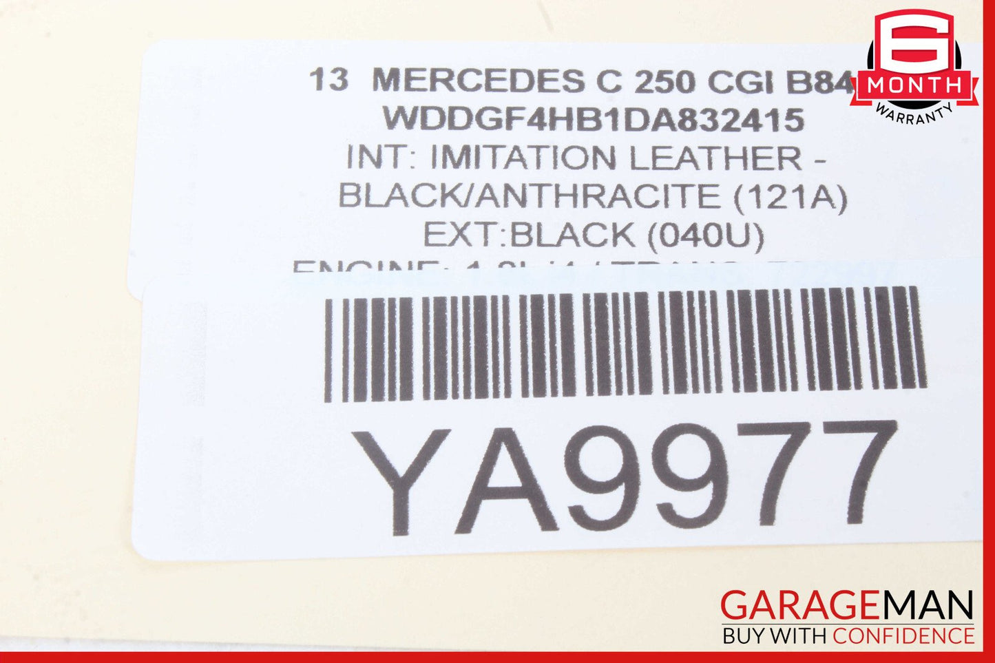 08-18 Mercedes W204 C250 CLS550 E350 Front Left Side Door Control Module Unit