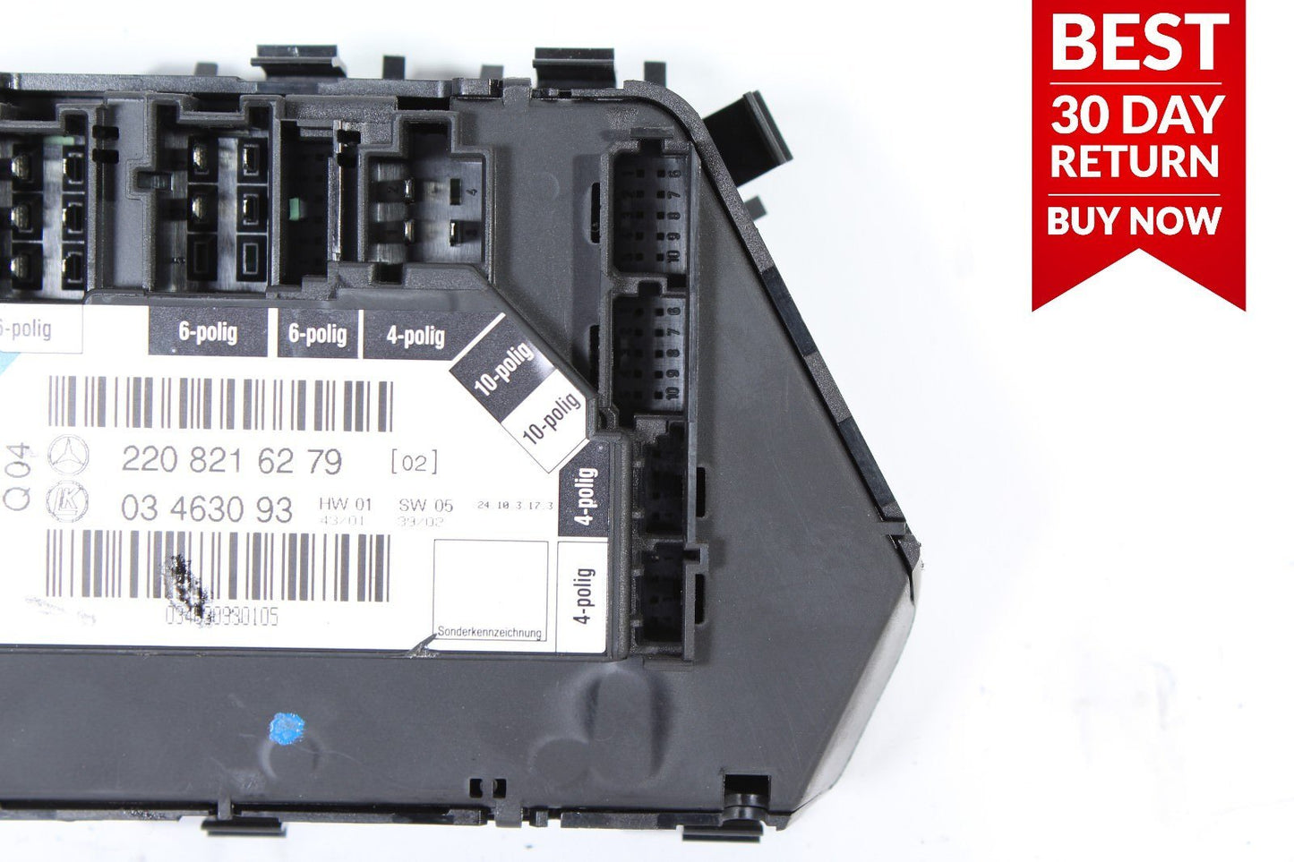 00-06 MERCEDES W220 S430 S500 REAR LEFT DRIVER SIDE SEAT CONTROL MODULE OEM
