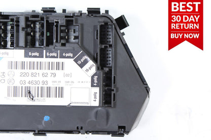 00-06 MERCEDES W220 S430 S500 REAR LEFT DRIVER SIDE SEAT CONTROL MODULE OEM