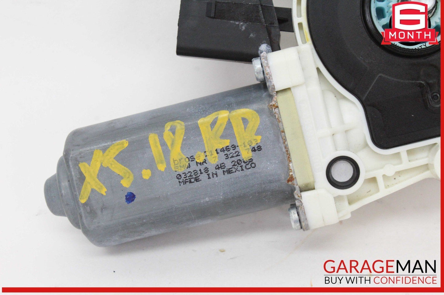 14-18 BMW X5 F15 X3 X4 X6 Right Passenger Side Window Regulator Motor OEM
