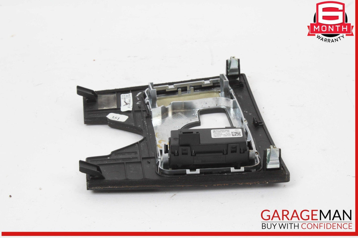 10-13 Mercedes W212 E350 E400 E550 Center Console Switch Trim Cover Bezel OEM