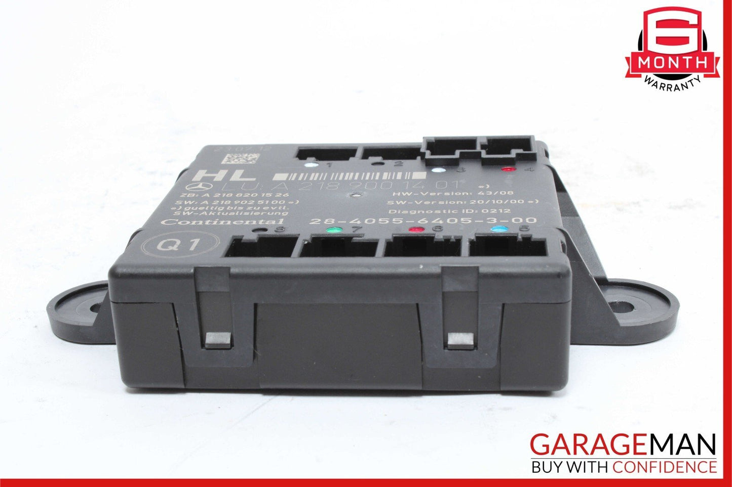 08-18 Mercedes W204 C250 CLS550 C300 Rear Left Side Door Control Module Unit