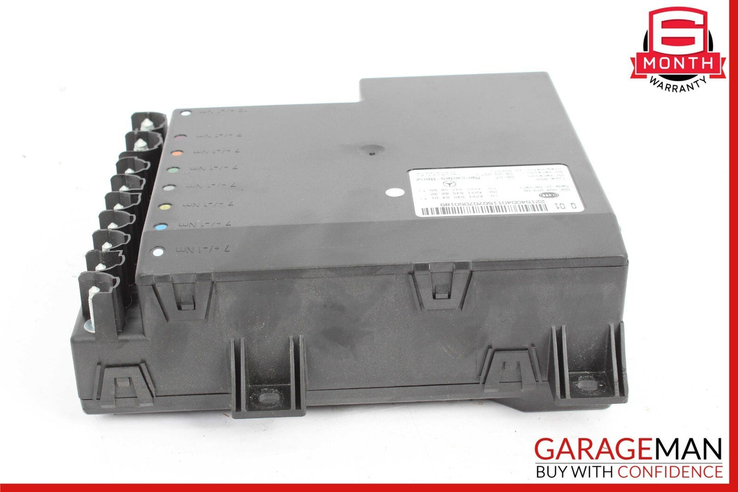 07-14 Mercedes W221 S550 S600 Electric Power Supply Control Fuse Box Module OEM