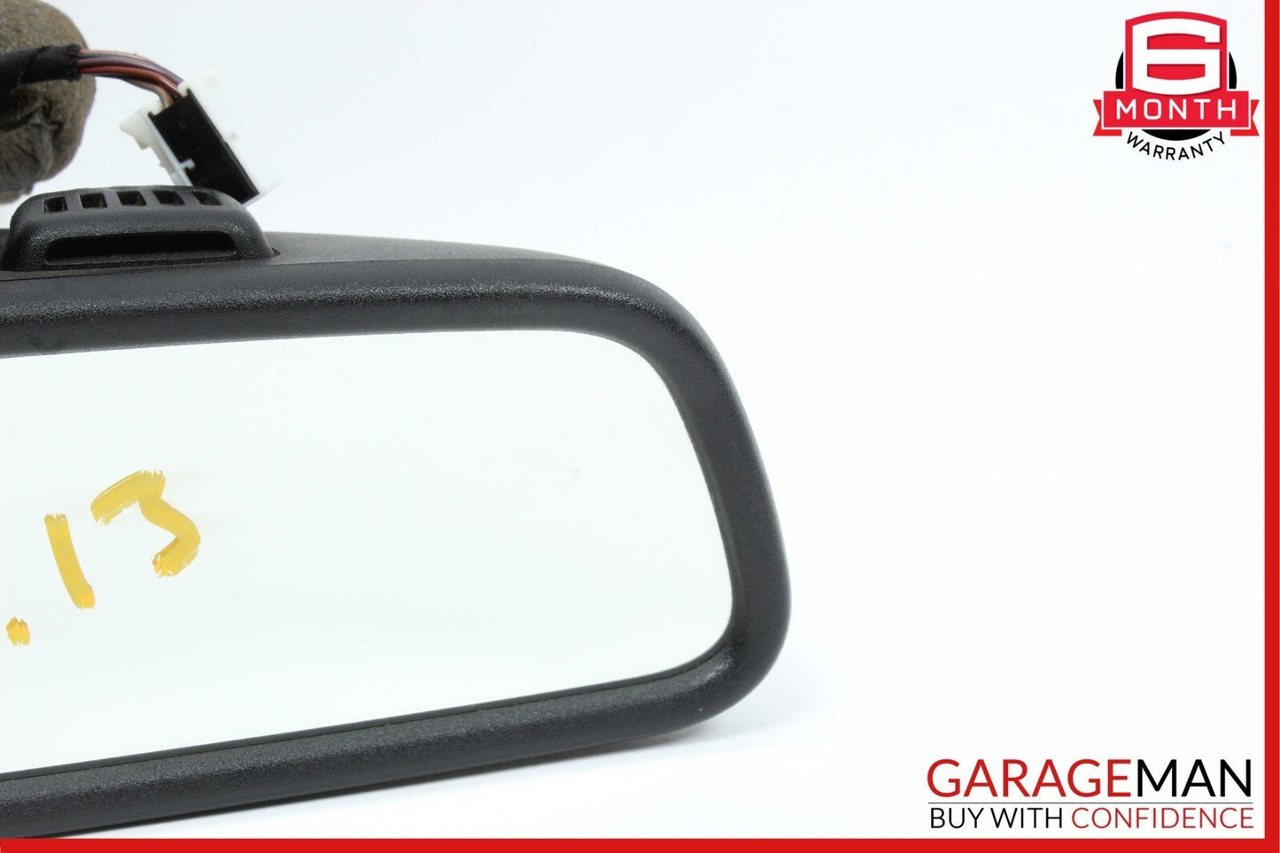 10-16 Mercedes E350 E400 C300 C250 Interior Top Rear View Mirror Assembly Black