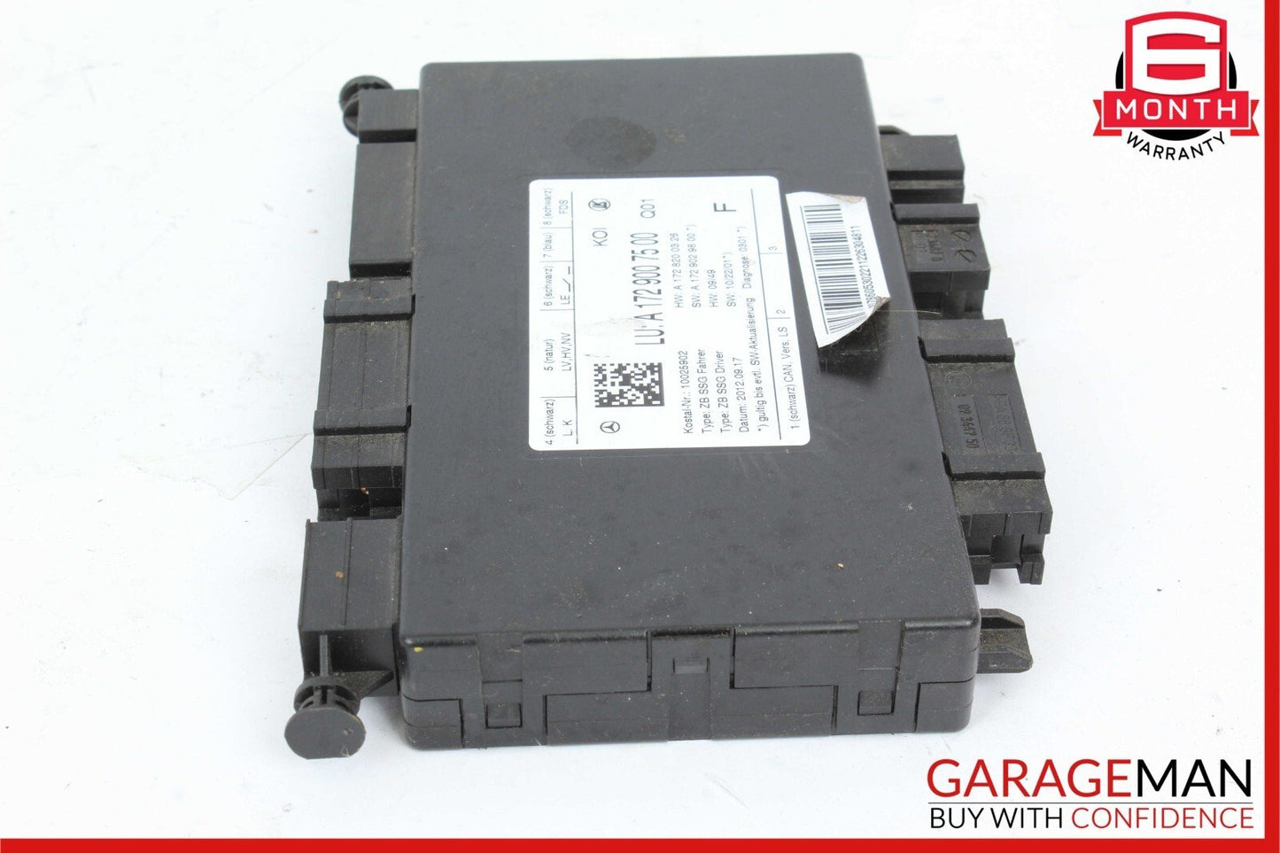 08-18 Mercedes E350 C350 SLK250 Front Left Side Seat Control Module Unit