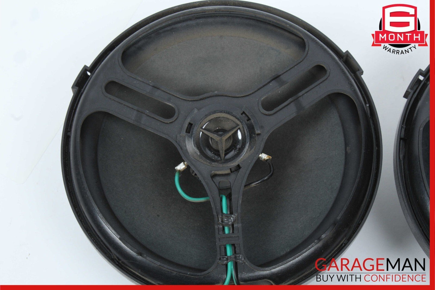 08-11 Mercedes W204 C300 Rear Right & Left Side Door Sound Speakers Set OEM