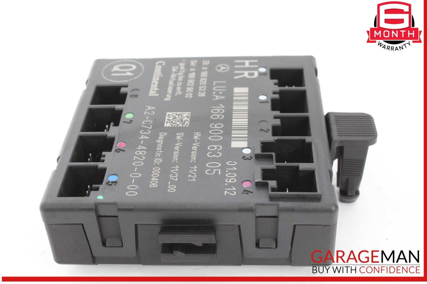 12-19 Mercedes X166 GL450 GLE350 Rear Right Side Door Control Module Unit OEM