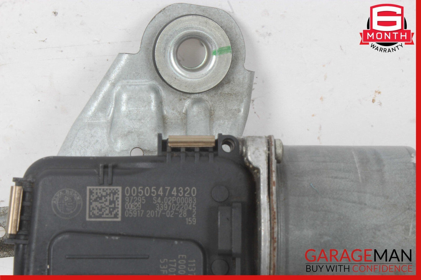 17-22 Alfa Romeo Giulia Front Windshield Wiper Motor Linkage Assembly OEM