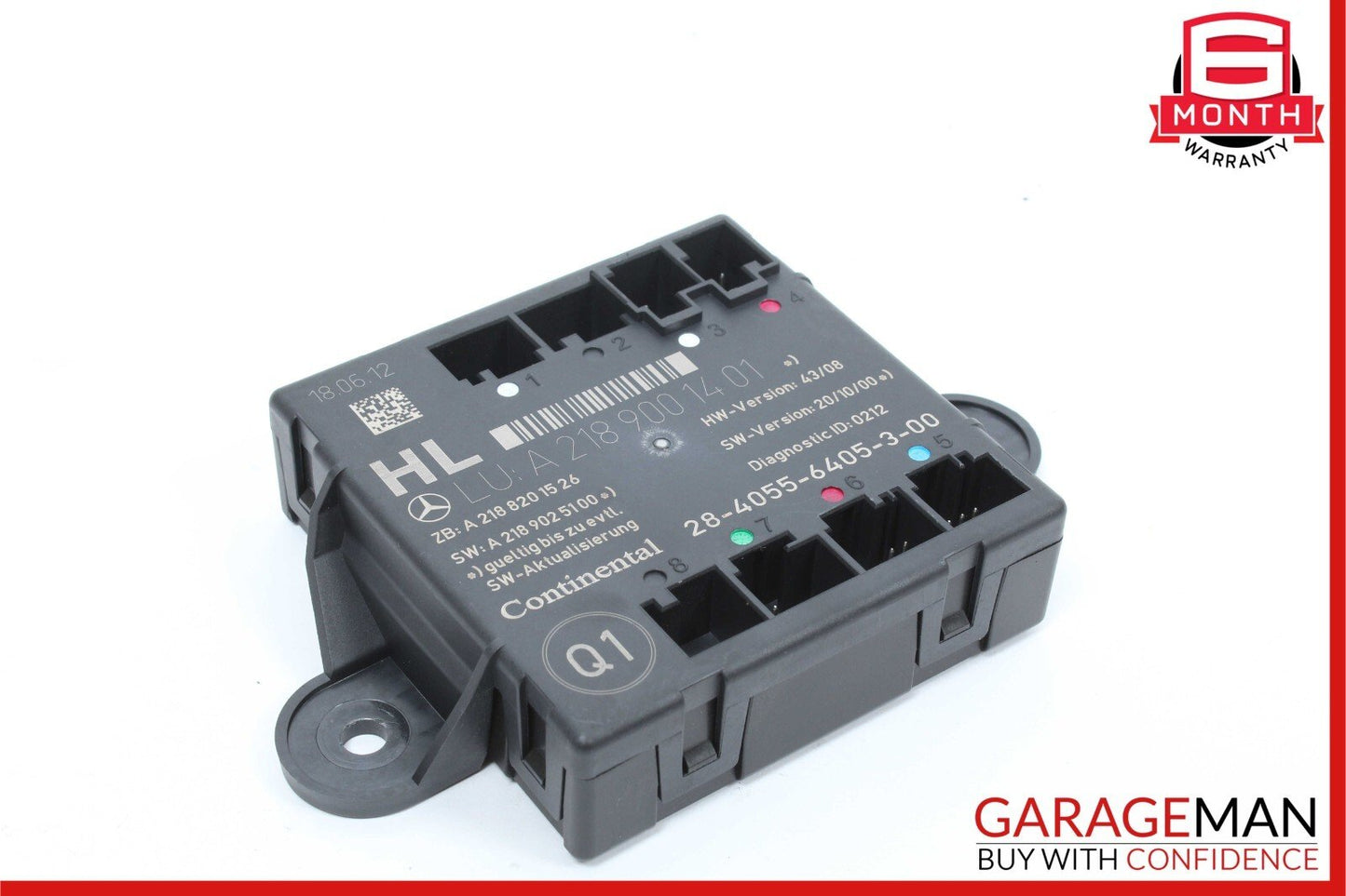 08-18 Mercedes CLS400 CLS550 C250 E350 Rear Left Side Door Control Module Unit