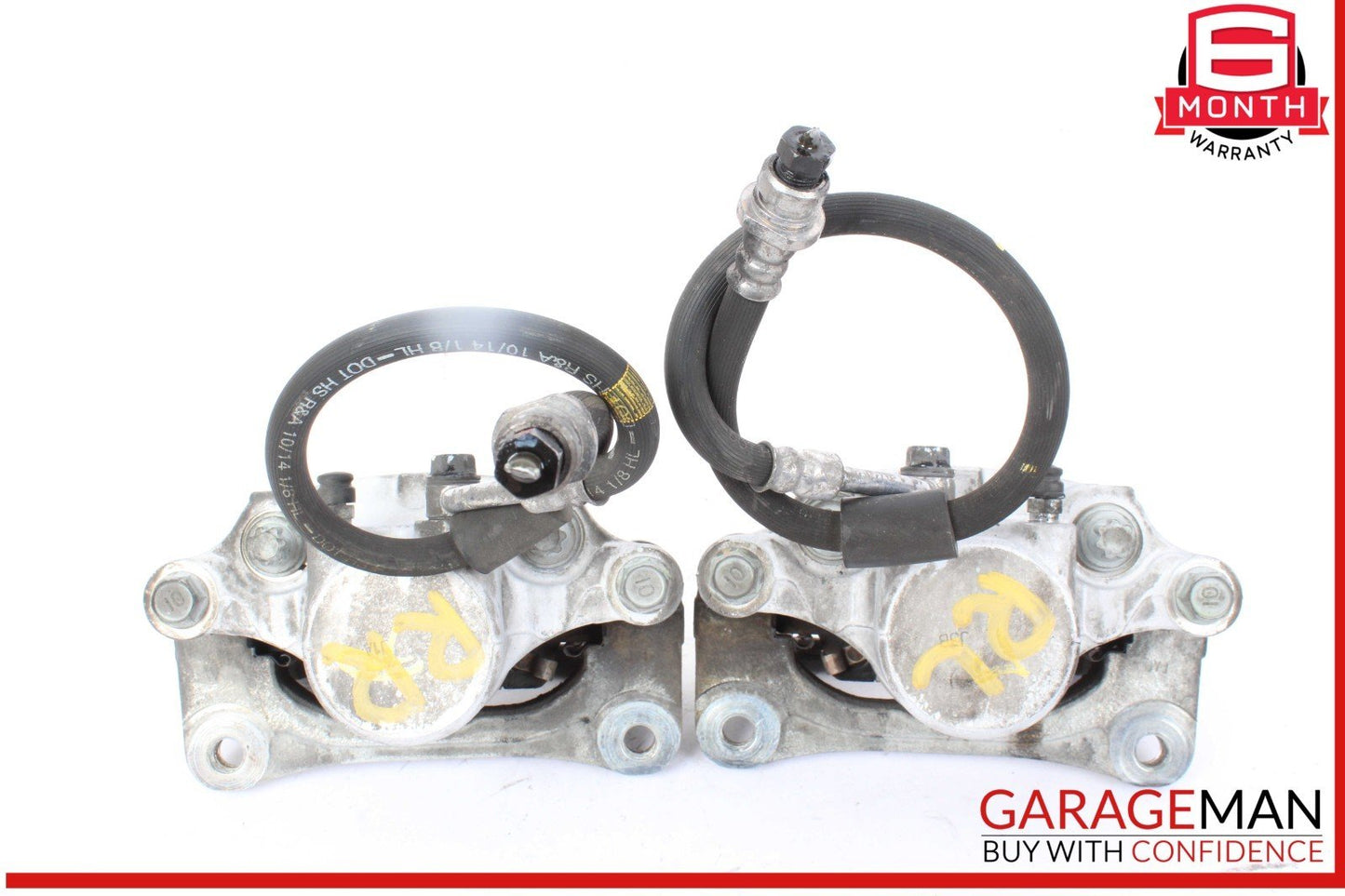 15-18 Hyundai Genesis G80 Rear Left & Right Side Brake Caliper Set of 2 Pc OEM