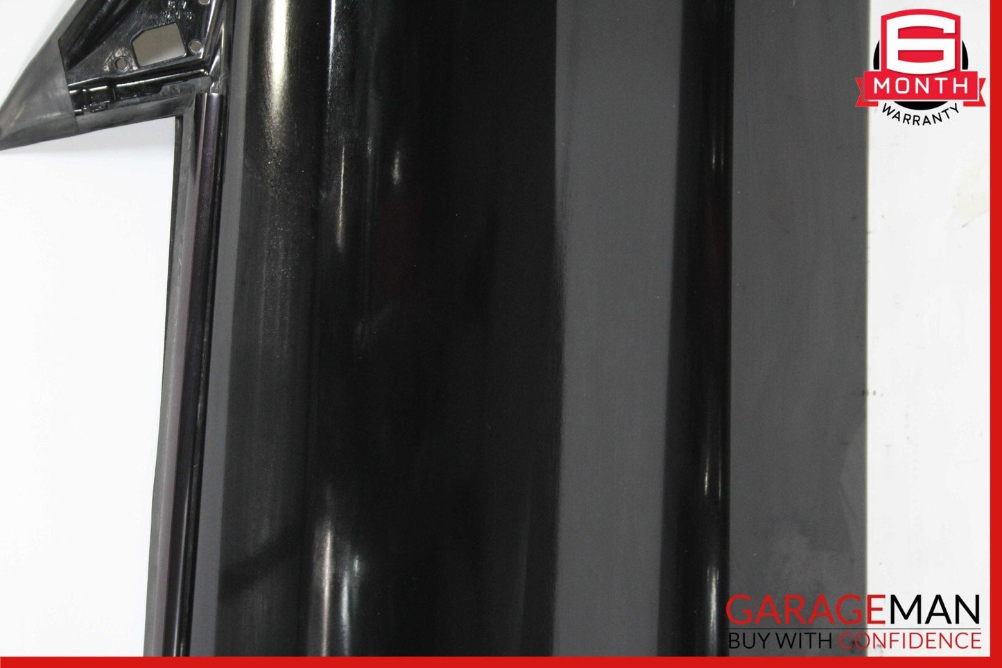 03-12 Mercedes R230 SL550 Front Right Side Exterior Door Shell Frame Panel Black