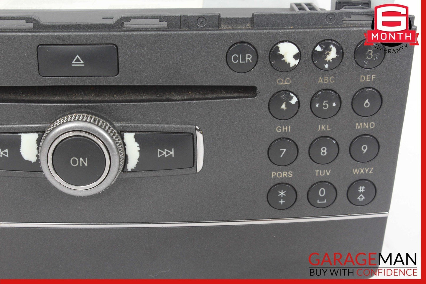 08-11 Mercedes W204 C300 C250 GPS Navigation Command Head Unit DVD CD Audio