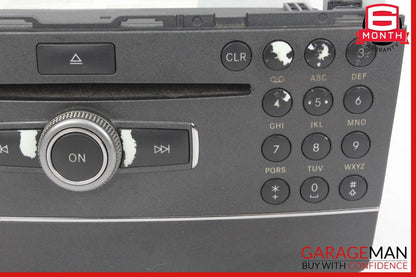 08-11 Mercedes W204 C300 C250 GPS Navigation Command Head Unit DVD CD Audio
