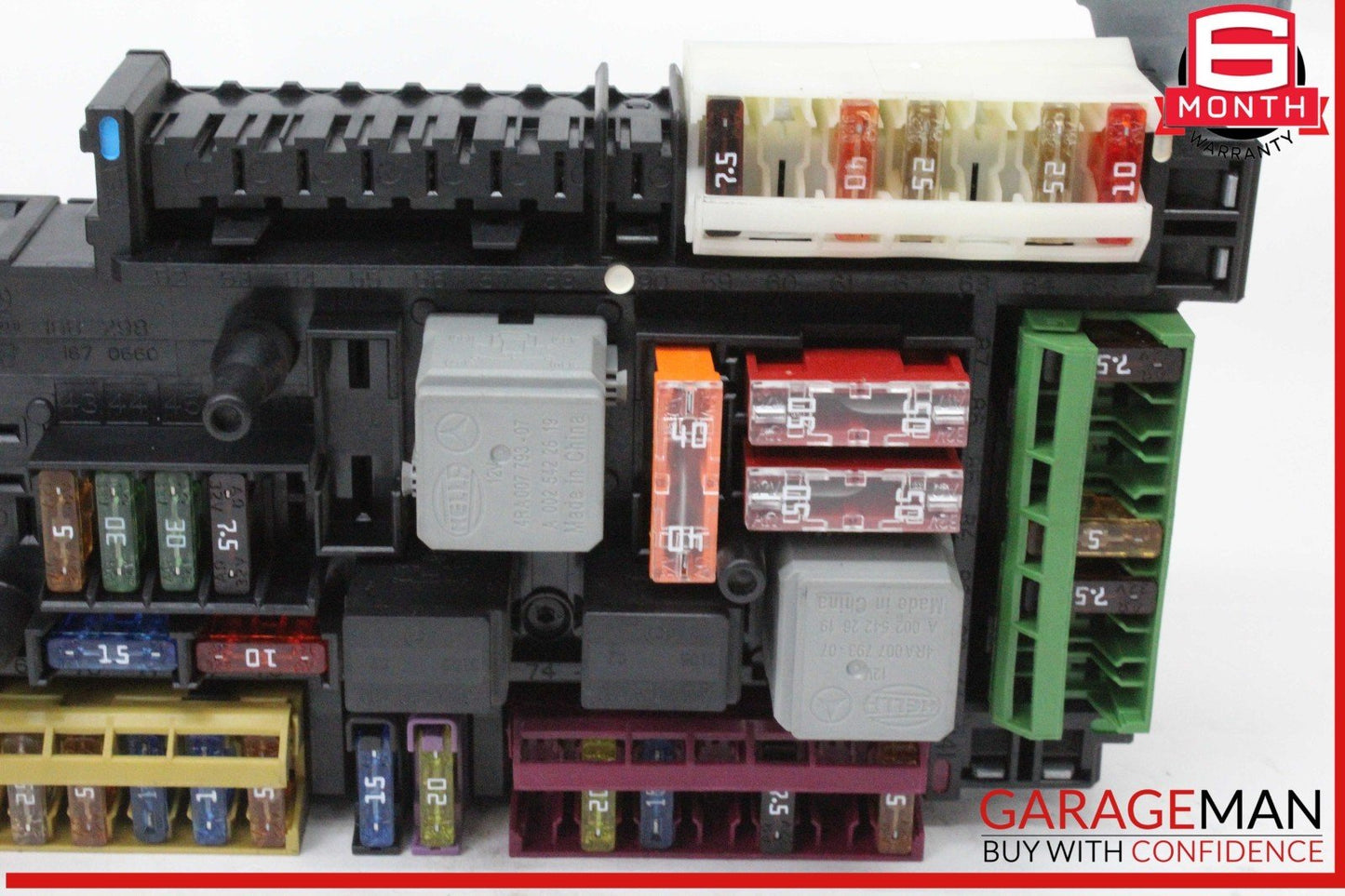 10-18 Mercedes W212 E350 E400 Rear SAM Fuse Box Relay Control 2129009722 OEM