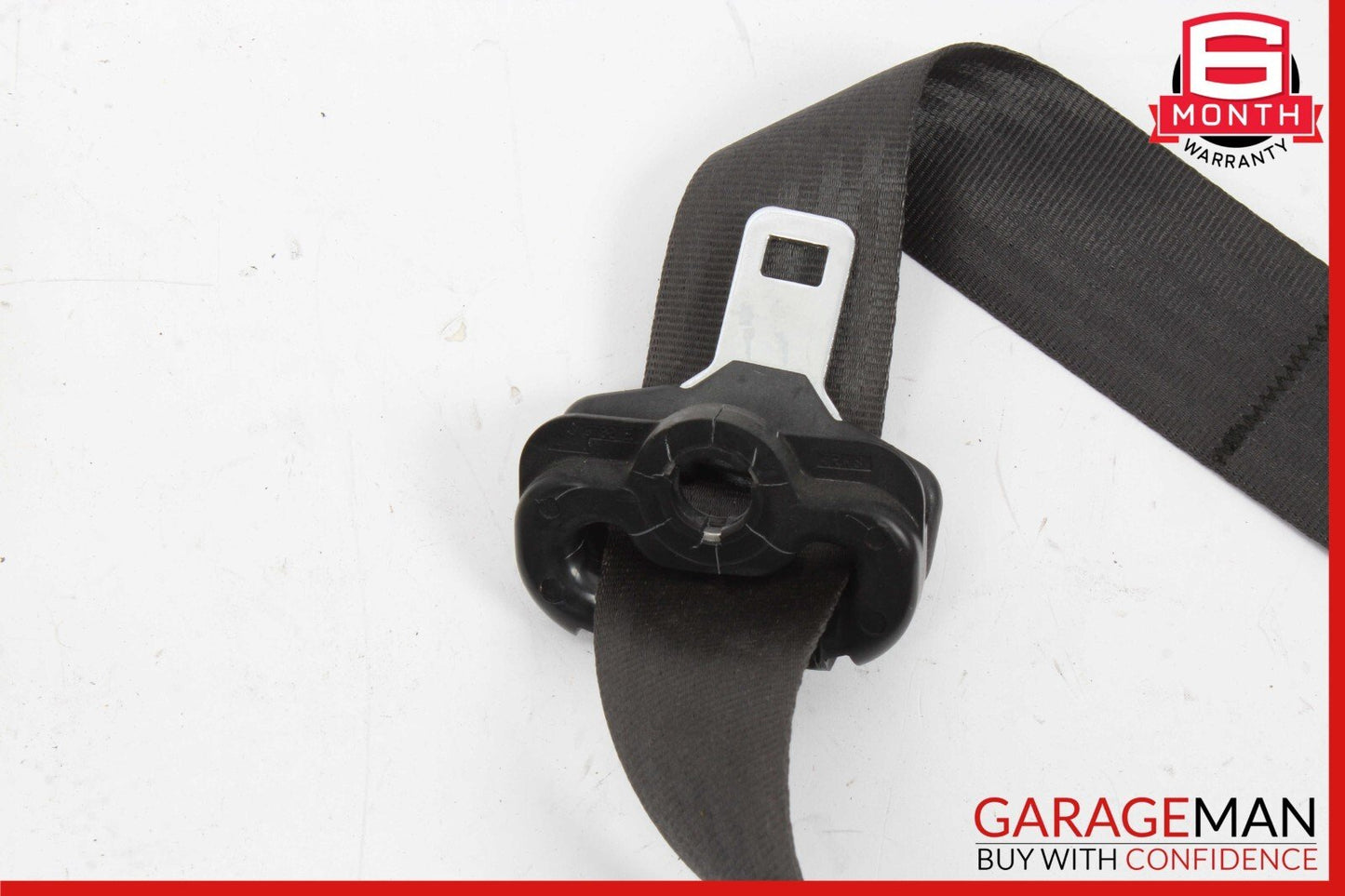 03-08 Maserati Quattroporte M139 Front Right Side Seat Belt Black OEM