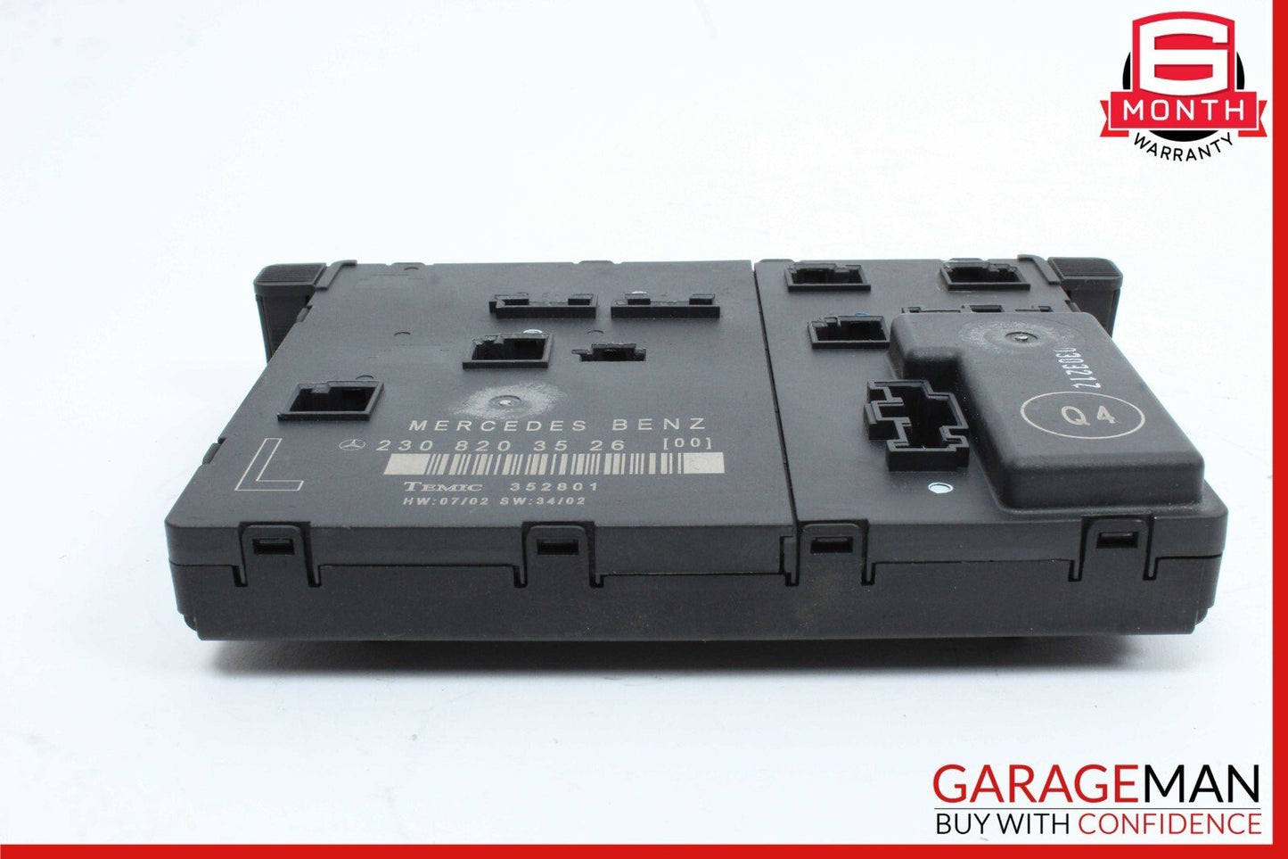 03-12 Mercedes R230 SL500 SL55 SL63 AMG Front Left Door Control Module Unit OEM
