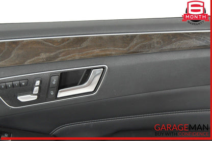 14-16 Mercedes W212 E350 E550 Front Right Side Interior Door Panel Trim Assembly