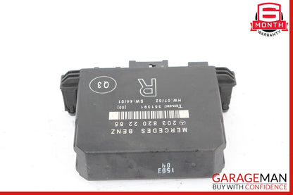01-07 Mercedes W203 C230 C240 C320 Rear Right Door Control Module 2038202285 OEM