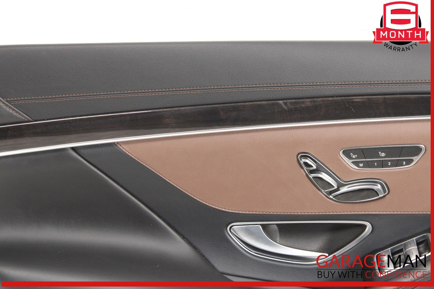 14-20 Mercedes W222 S550 S450 S600 Rear Left Driver Side Door Panel OEM