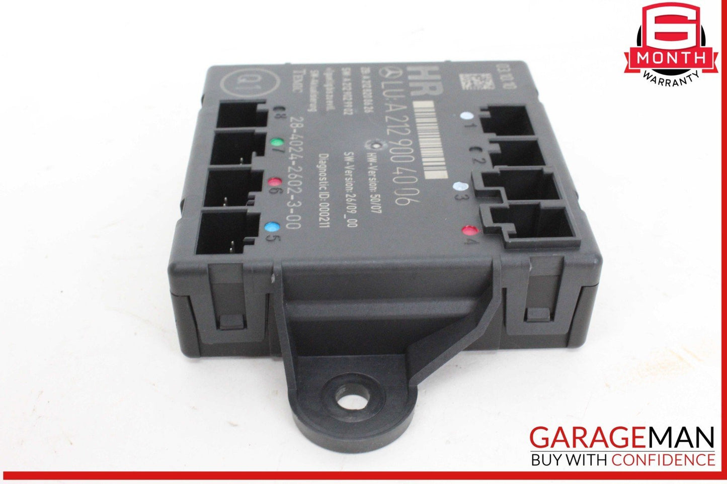08-18 Mercedes W204 C300 Rear Right Side Door Control Module 2129004006 OEM