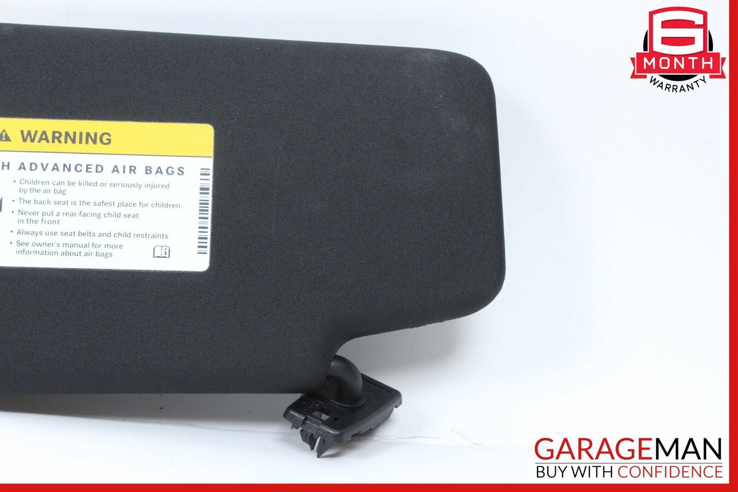 08-14 Mercedes W204 C300 4MATIC Front Right Side Sun Visor Sunvisor Shade Black