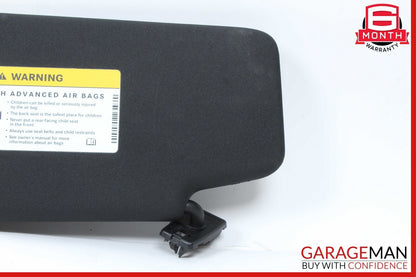 08-14 Mercedes W204 C300 4MATIC Front Right Side Sun Visor Sunvisor Shade Black
