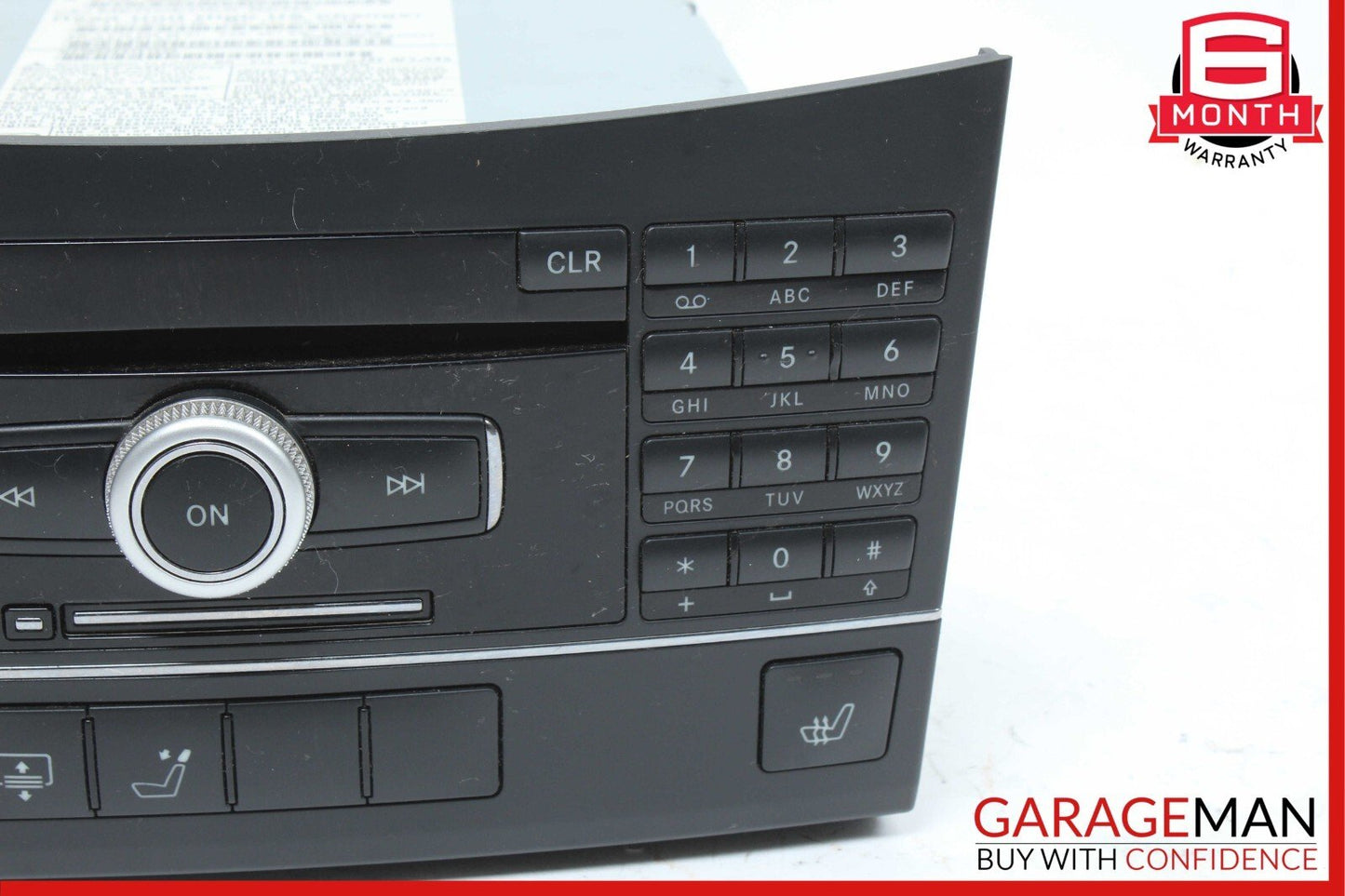 10-11 Mercedes W212 E350 E550 Radio Comand Comand Head Unit CD Changer Player