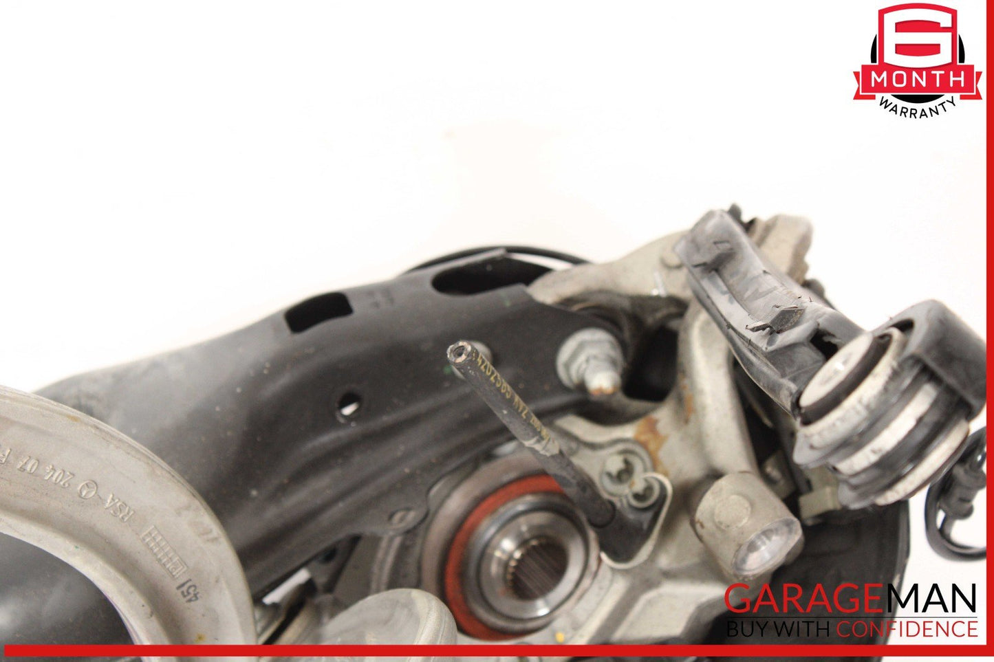 12-14 Mercedes W204 C250 Rear Left Side Spindle Knuckle Hub Assembly