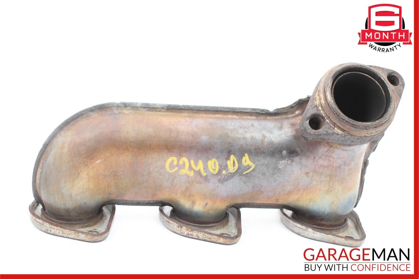 01-04 Mercedes W203 C240 C320 Left & Right Side Exhaust Manifold Header Set of 2