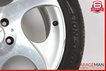 03-12 Mercedes R230 SL500 Rear Wheel Tire Rim 9.5Jx18H2 ET40 R18 2304011802 OEM
