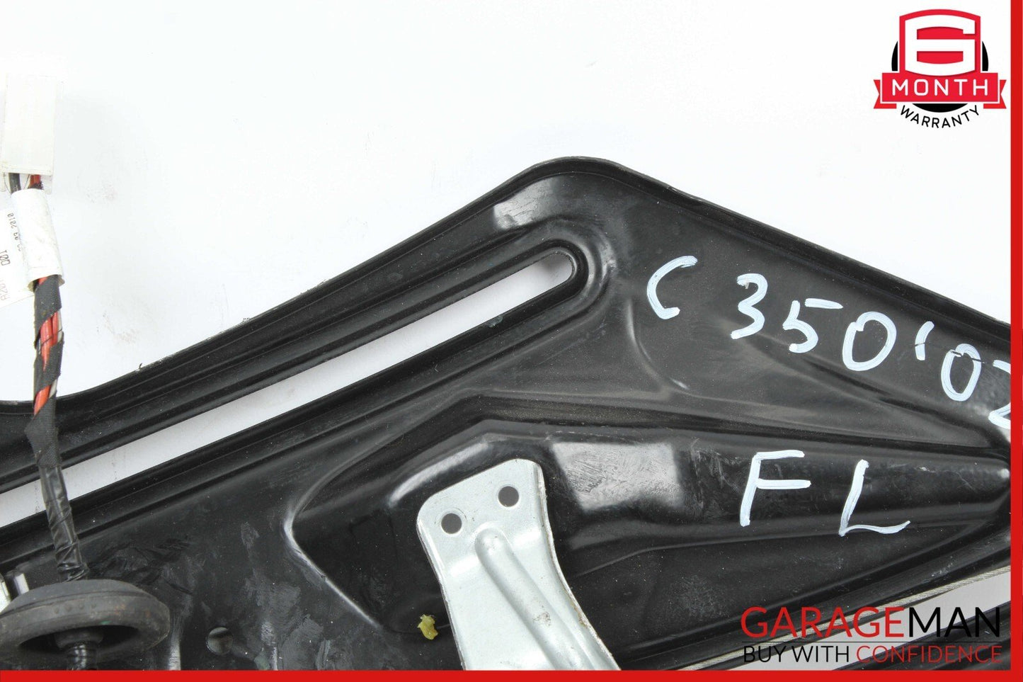 10-16 Mercedes W207 E350 E400 Rear Left Window Regulator Motor Plate Frame Assy