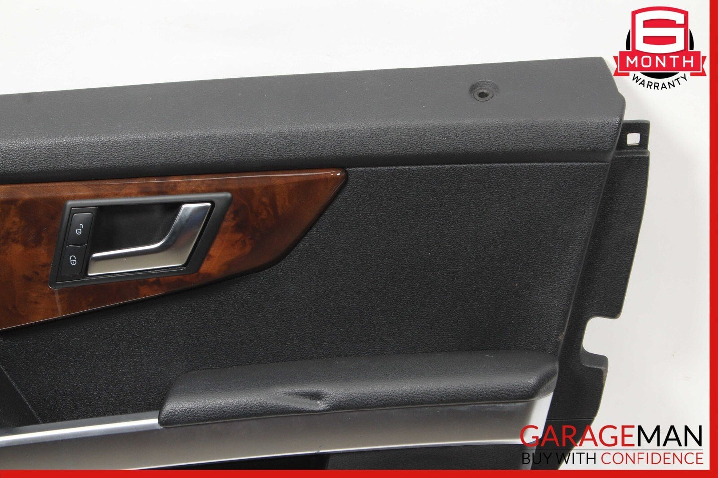10-15 Mercedes X204 GLK350 Front Right Side Interior Door Panel Assembly Black