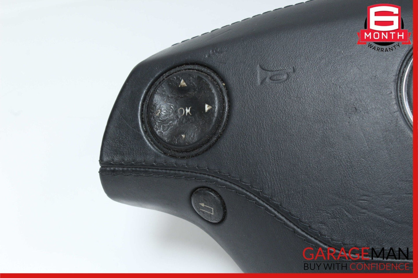 07-10 Mercedes W216 CL550 S550 Steering Wheel Airbag Air Bag Assembly Black