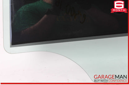 15-21 Mercedes W205 C300 C400 Rear Left Driver Side Door Window Glass OEM